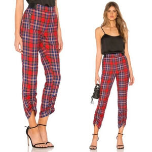 Tanya Taylor Carrington Plaid Pants Size 4 EUC